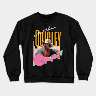 Matt Quigley Retro-DarkShirt Crewneck Sweatshirt